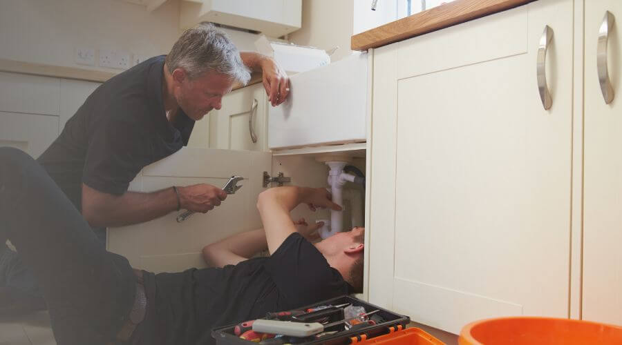 Professional burst pipe repair services in Hobbs, IN